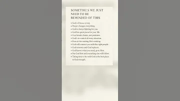 Sometimes We Just Need To Be Reminded Of This Prayer 