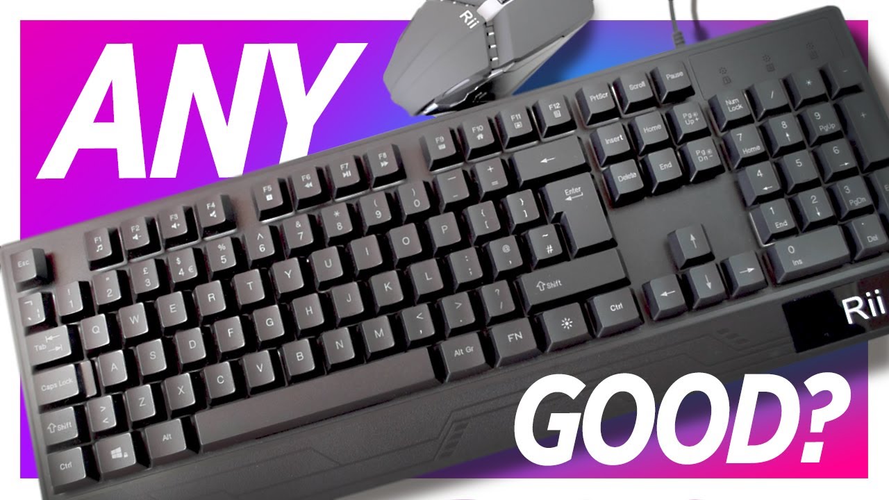 RGB #KEYBOARD AND MOUSE FOR UNDER £20 - RK400 LED Gaming Keyboard ...