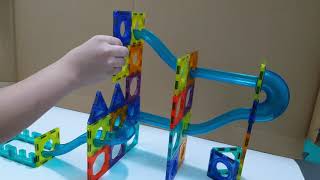 Marble Run Race Build Magic Magnet blocks #9 screenshot 2