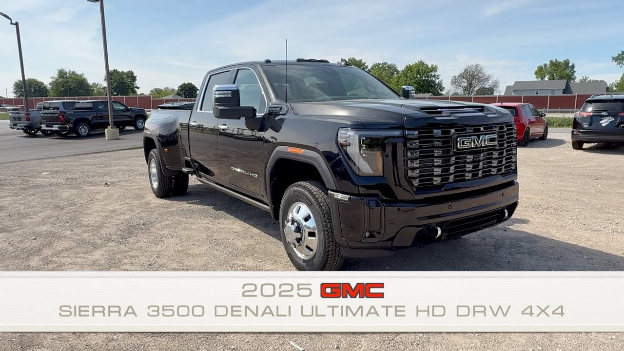 Everything You Need to Know About the 2025 GMC Sierra 3500HD Denali Ultimate