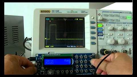 JYETech FG085 demo - Servo test signal