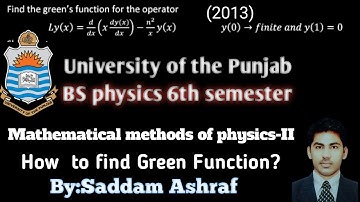 How to find Green function?# Green Function in mathematical methods of physics