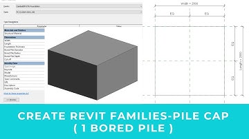 Revit Families-Pile Cap 1P