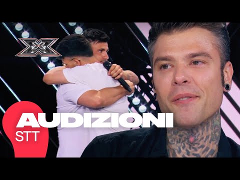 Fedez si COMMUOVE con gli STT | X Factor 2022 - AUDIZIONI