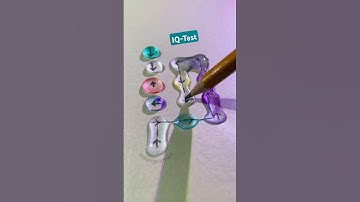 Nối các giọt nước theo hướng mũi tên #iqtest #quiz #gaming #shorts