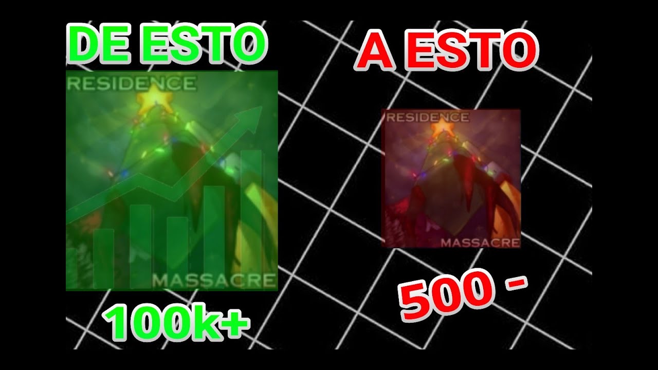 La decadencia de residence massacre actualmente😢