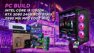 INTEL CORE I9 12900K - RTX 3090 24GB ROG STRIX - Z690 MSI MPG EDGE - LIAN LI O11 DYNAMIC | PC BUILD