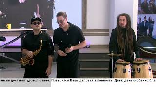 Кавер-группа THE IDOLS  - на утреннем шоу "Будильник" в Липецке