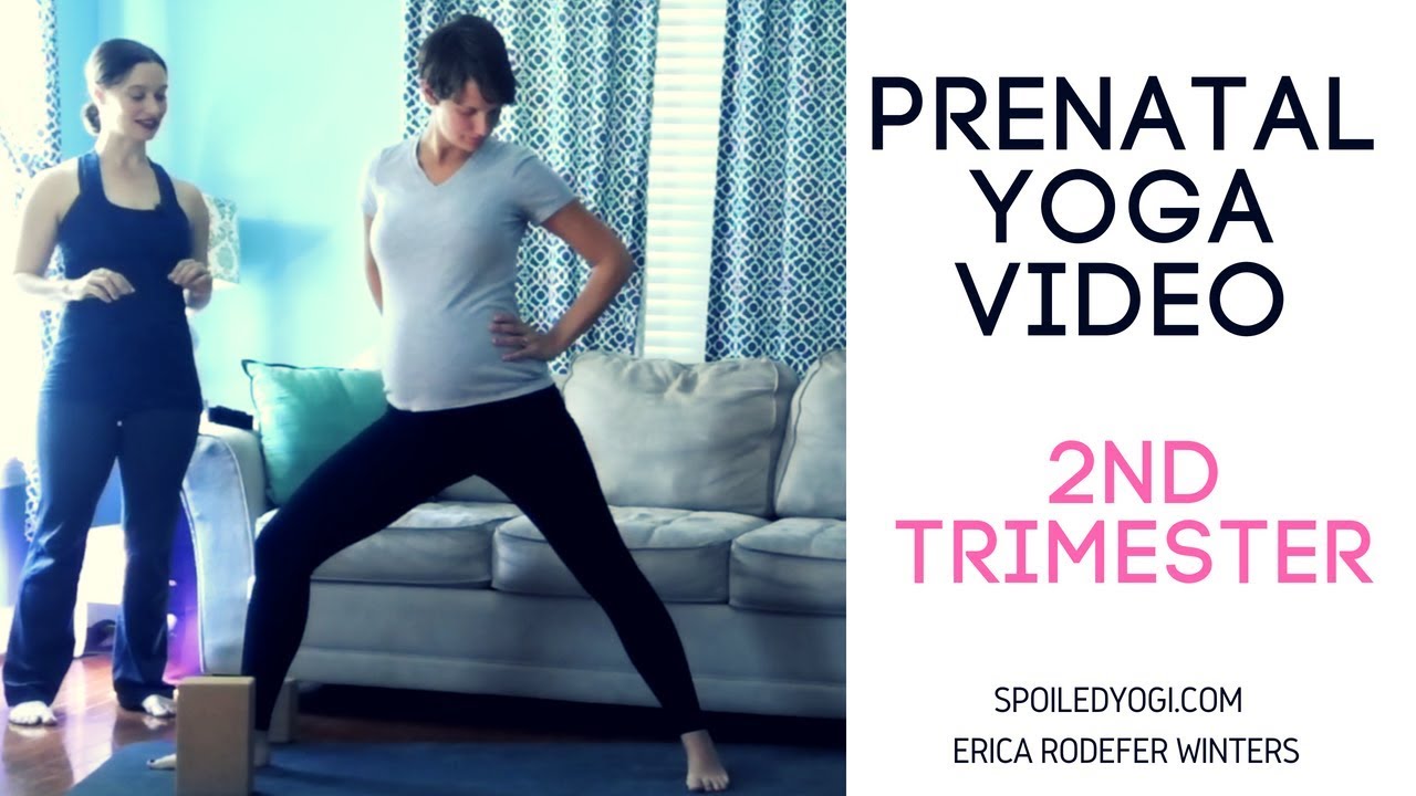 prenatal yoga video