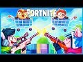 *HILARIOUS* SNIPERS vs SHOPPING CARTS Custom Game in Fortnite: Battle Royale! (Playground Mini Game)