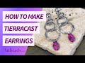 How to Make Interlocked Rings Earrings with TierraCast Components