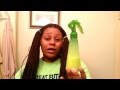 Protective Style: Daily Moisturizing My Hair and Scalp