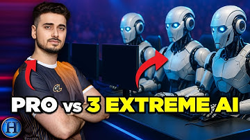 Pro Player vs 3 Extreme AI | AoE2