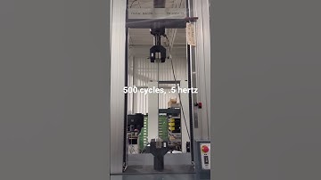 Low Cycle Fatigue Test ISO 21181 Conveyor Belt How To #fatigue #materialtesting