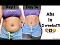 ABS IN 2 WEEKS!?! I TRIED CHLOE TING'S 2 WEEKS ABS CHALLENGE | AMAZING RESULTS + TIPS