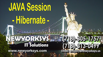 JAVA - Hibernate Online Training Demo Session | Newyorksys Training