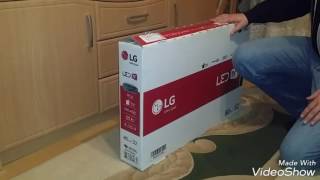 Распаковка телевизора LG LF 560 V