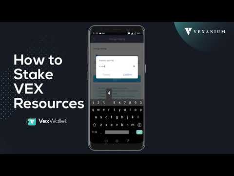 Vex Wallet: Stake VEX Resources