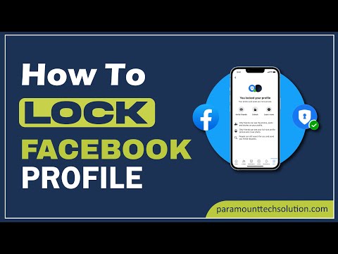 Thumbnail for How to lock ,unlock your Facebook profile easy guide