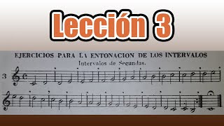 Lección 3 - Solfeo de los Solfeos