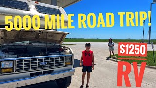 Wild West of America Road Trip in a 31 year old RV Can we make it?