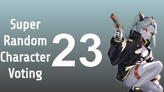 Super Random Character Voting 23