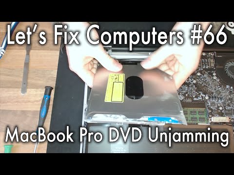 LFC66 - MacBook Pro DVD drive Jamming