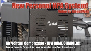 Air Venturi Changes the Game with their Personal HPA compressor! - By AirgunWeb