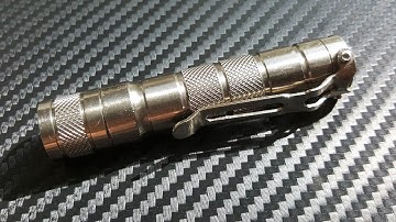 EagleTac EagTac D25A Clicky Ti 2015 Edition  --  Terrible Name, Great EDC Light!