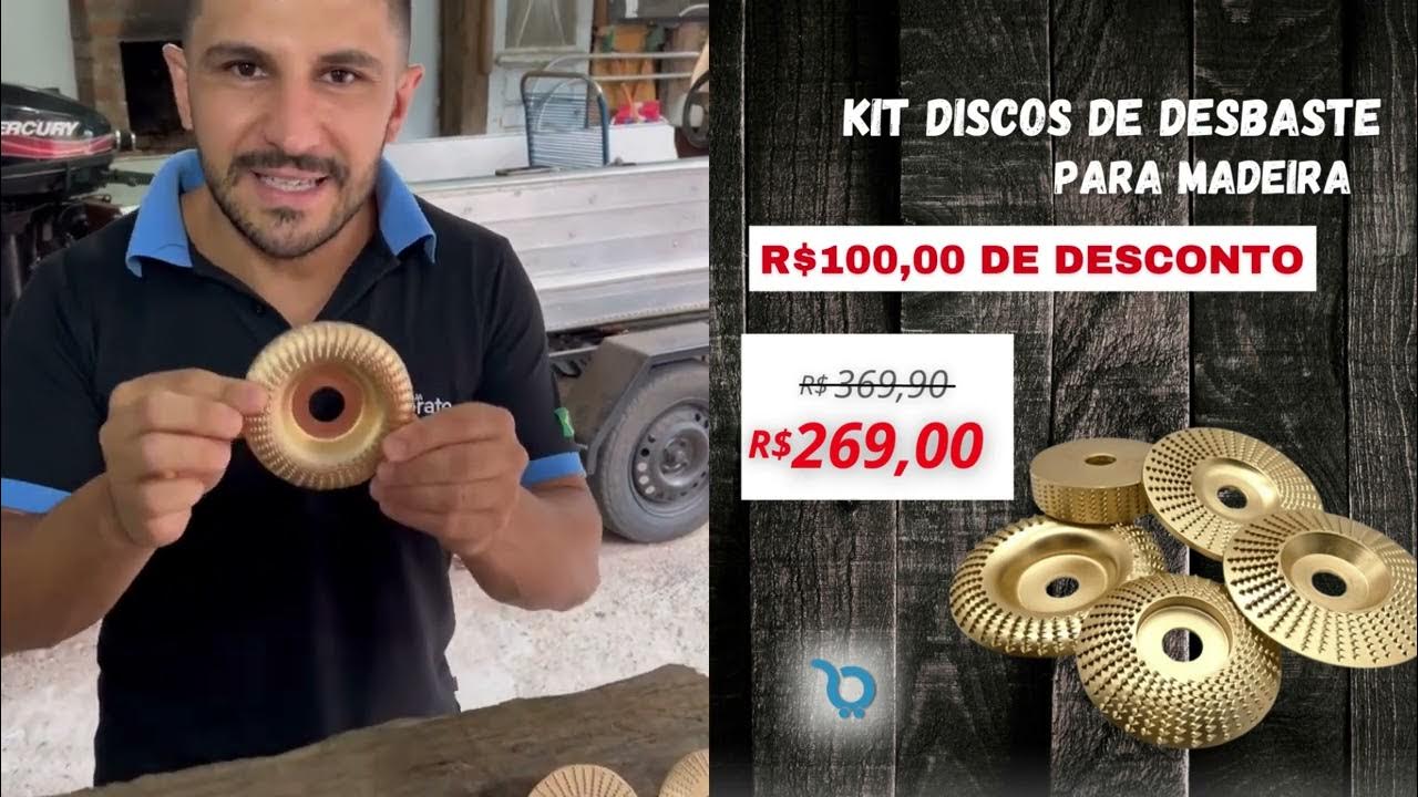 Kit Discos de Desbaste para Madeiras! - YouTube