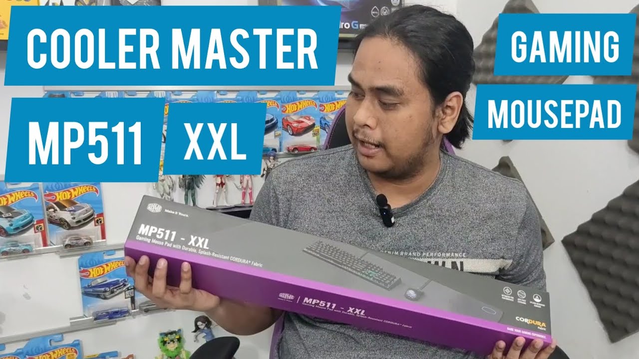 Cooler Master MP511 XXL Gaming Mousepad - Unboxing & Review - YouTube