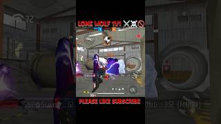 ⚔️ Lone Wolf 1v1 – Ultimate Showdown😱 #ffshorts #freefire #shortvideo #shorts