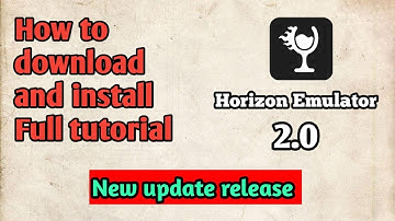 Horizon Emulator Android | How to install and download on Android full tutorial