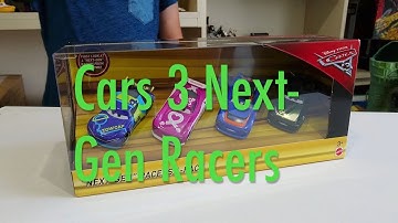 Disney Pixar Cars Next-Gen Racers 4 pack