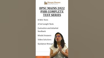 How to Ensure Highest Rank in BPSC Mains 2022 with Sleepy Classes