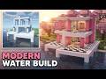 How to Build a Modern Water House in Minecraft