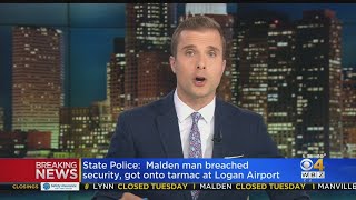 State Police: Malden Man Breached Security, Got Into Plane At Logan Airport
