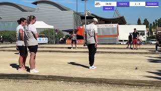 PETANQUE - Finale Doublette Féminin - Championnat Drôme (26) - 14/04/2024