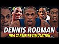 DENNIS RODMAN’S NBA CAREER RE-SIMULATION | THE GREATEST DEFENDER & REBOUNDER EVER? | NBA 2K20
