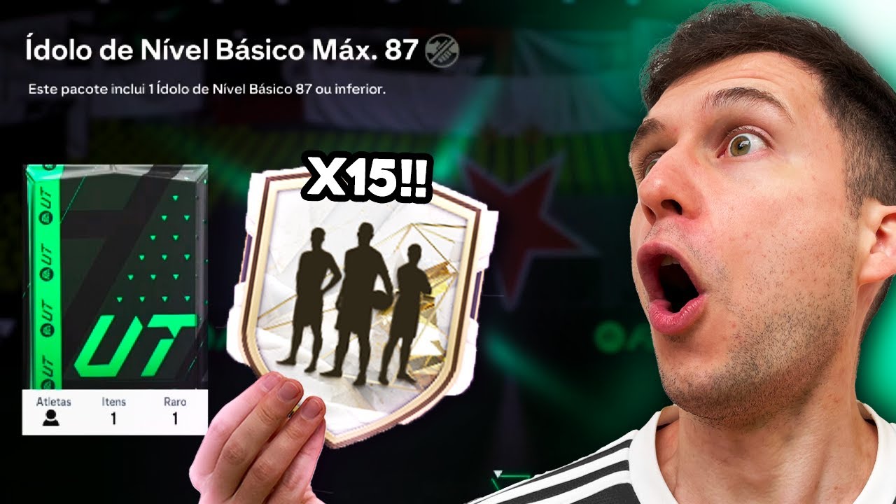 ABRI X15 PACKS DO DME ICON MÁX 87 🔥🔥!!! ELE ESTÁ MUITO INSANO!!! EAFC 24 - ULTIMATE TEAM