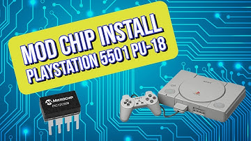 PlayStation 5501 PU 18 Modchip Install