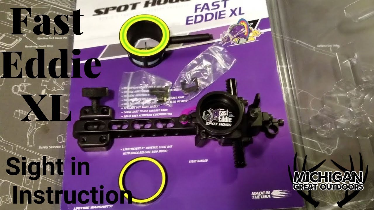 Spot Hogg Fast Eddie XL sight in YouTube