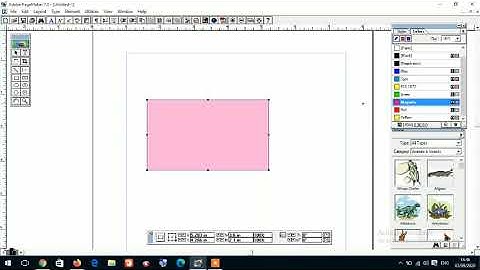 How to create visiting card in PageMaker 7