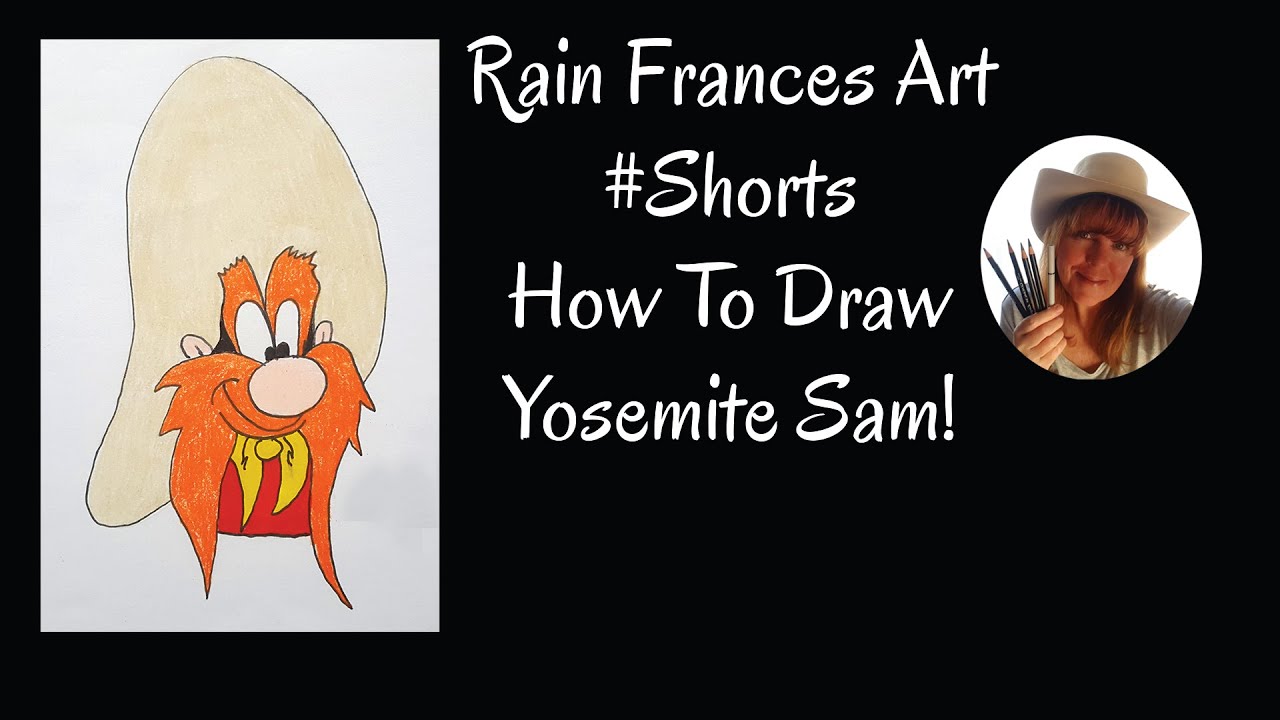 Drawing Yosemite Sam 