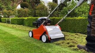 SCARIFYING your lawn is STRANGELY SATISFYING!