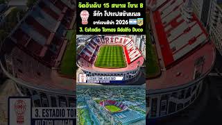 🏟️🇦🇷 3. Estadio Tomás Adolfo Ducó (Atlético Huracán) #ลีก้าโปรเฟสชันแนล #mrdonutzafootball