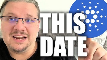 ADA CARDANO ALONZO SMART CONTRACTS HARD FORK DATE ANNOUNCED! HUGE ADA CARDANO PRICE NEWS TODAY