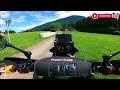 Straninger Alm Richtung Italien Friaul mit der CF Moto 450 MT und Honda CRF 300 Rally
