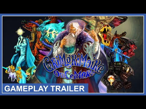 GrimGrimoire OnceMore - Gameplay Trailer (PS4, PS5, Nintendo Switch)