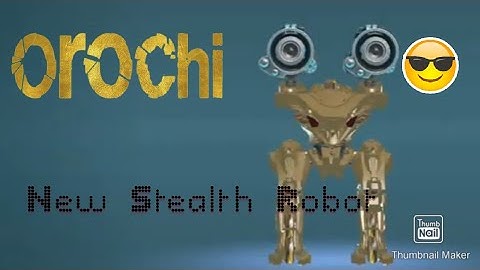 New Robot Orochi| War Robots Test Server| Dragon Gaming
